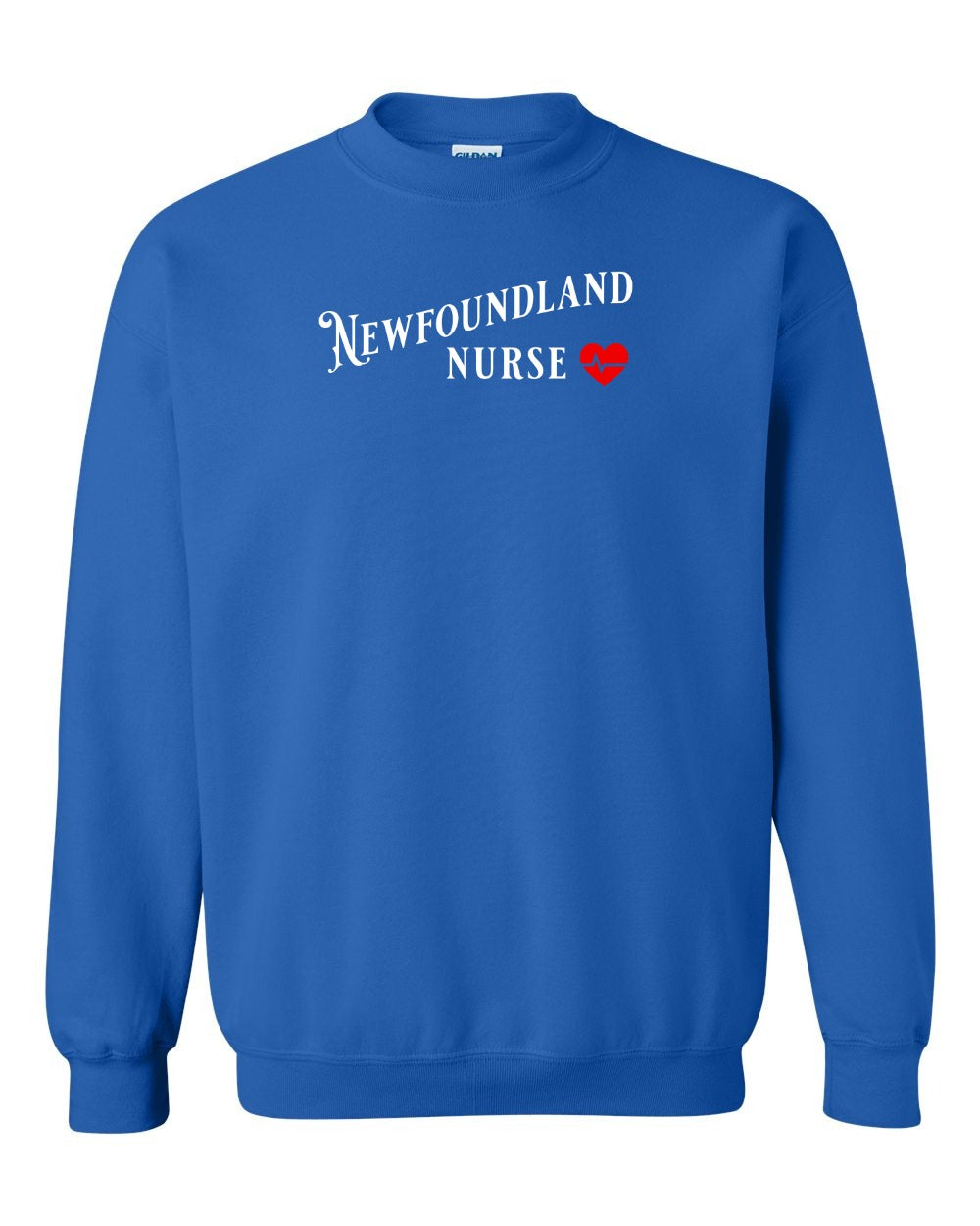 Newfoundland Nurse Full Crewneck Sweatshirt