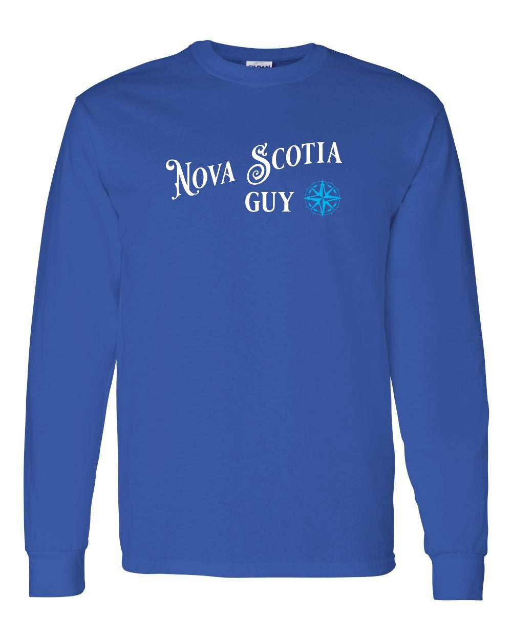 Nova Scotia Guy blue Full Long Sleeve Tee