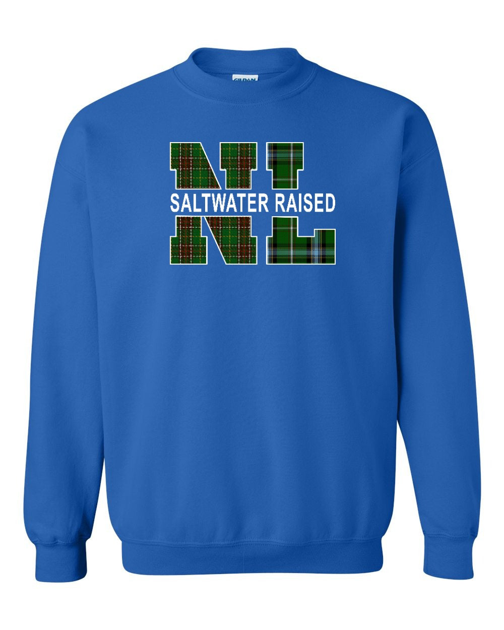 Newfoundland and Labrador Saltwater Raised Full Front Sweatshirt