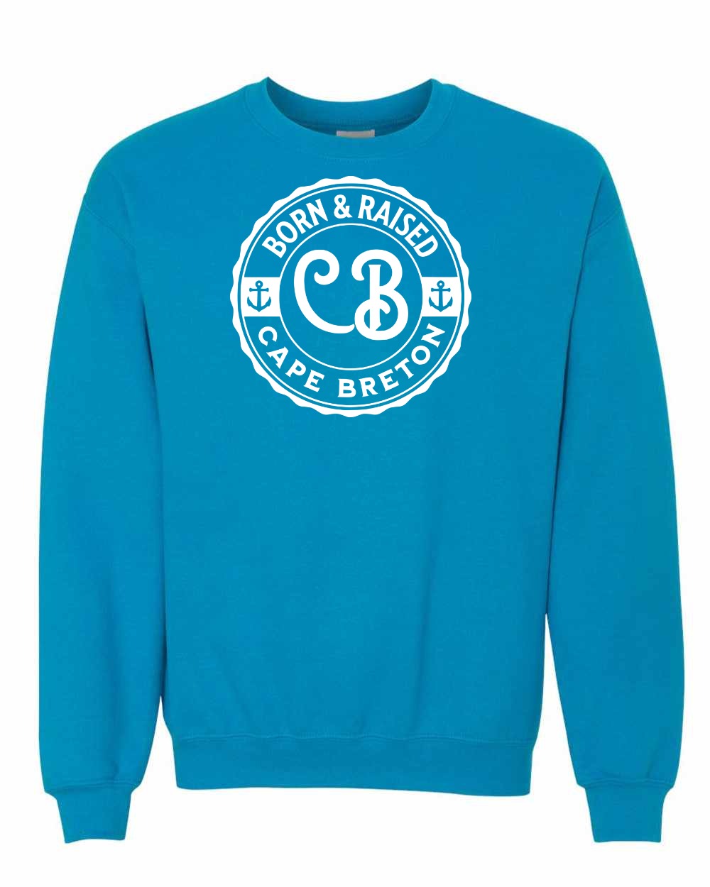 Born & Raised Cape Breton Full Crewneck Sweatshirt