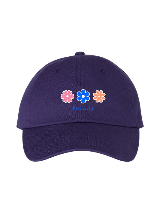 Nova Scotia Flower Icons Hat