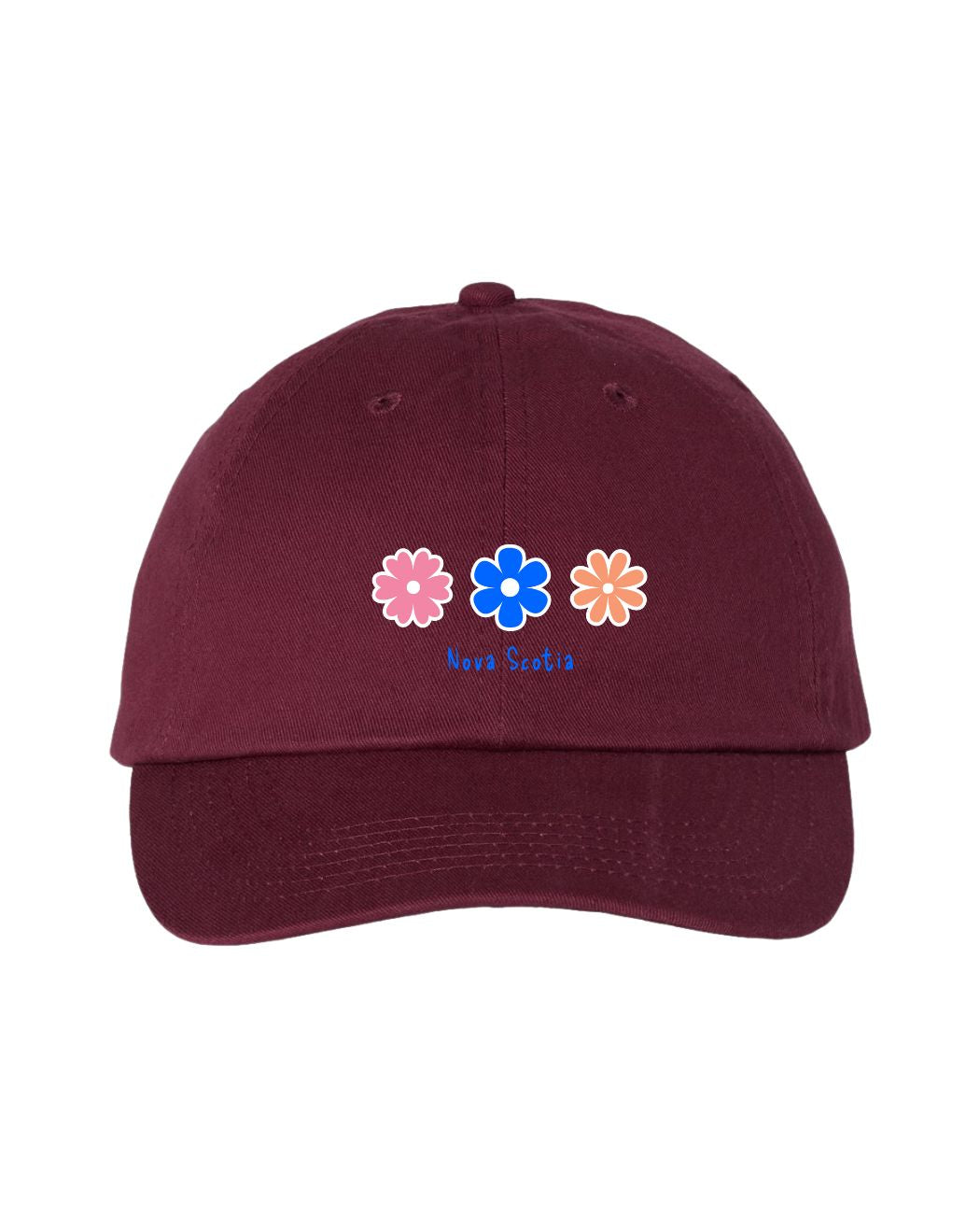 Nova Scotia Flower Icons Hat