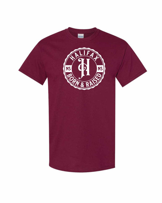 Born & Raised in Halifax Full Front Men's Tee