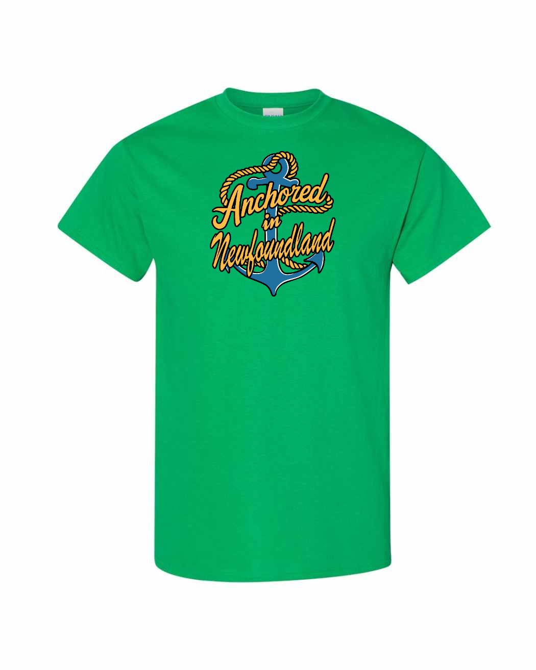Anchored in Newfoundland (New Design) Full Men's Tee