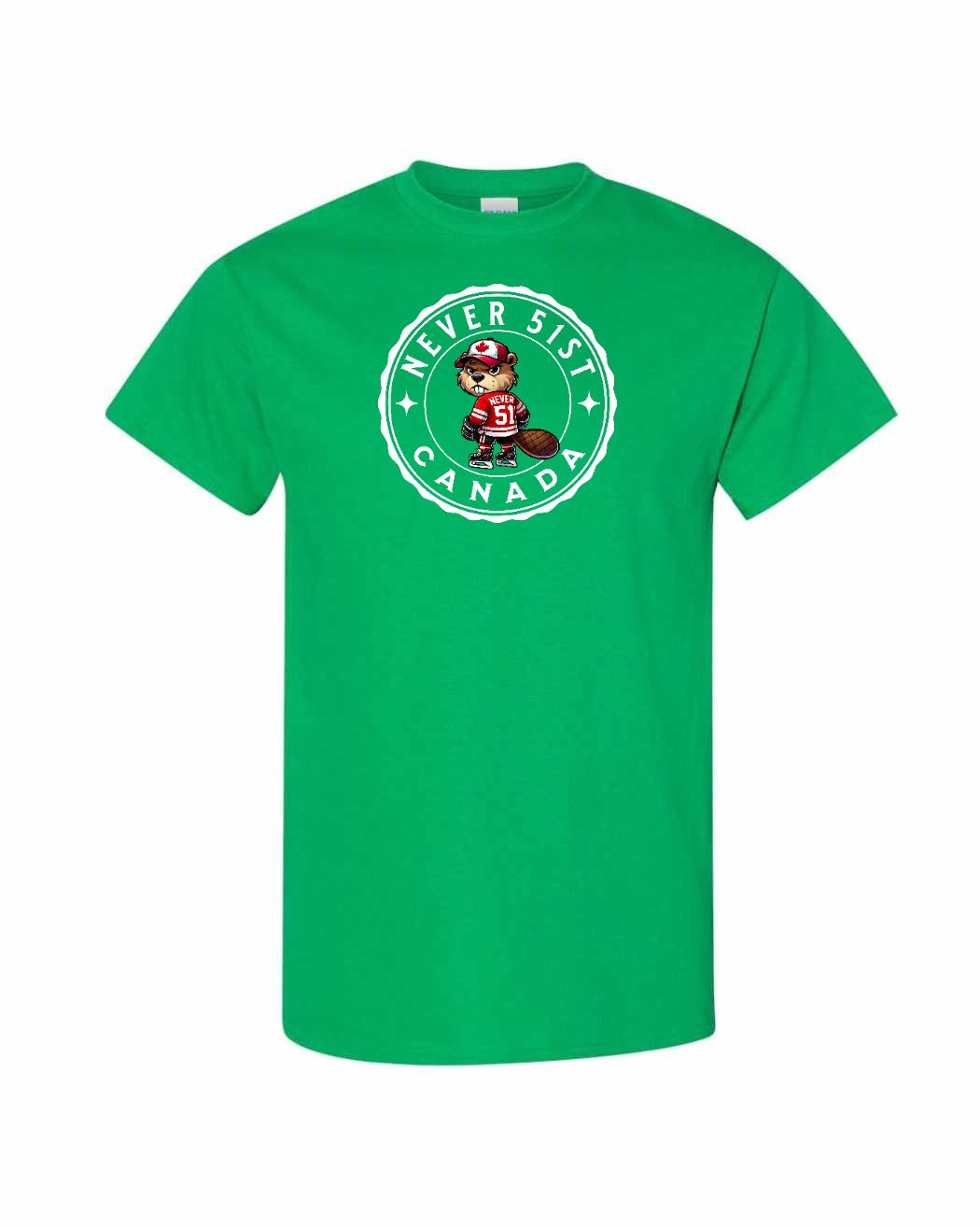 Never 51st Beaver Mens Tee