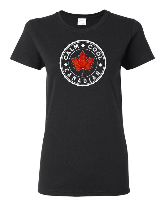 Calm Cool Canadian Leaf Women's Tee