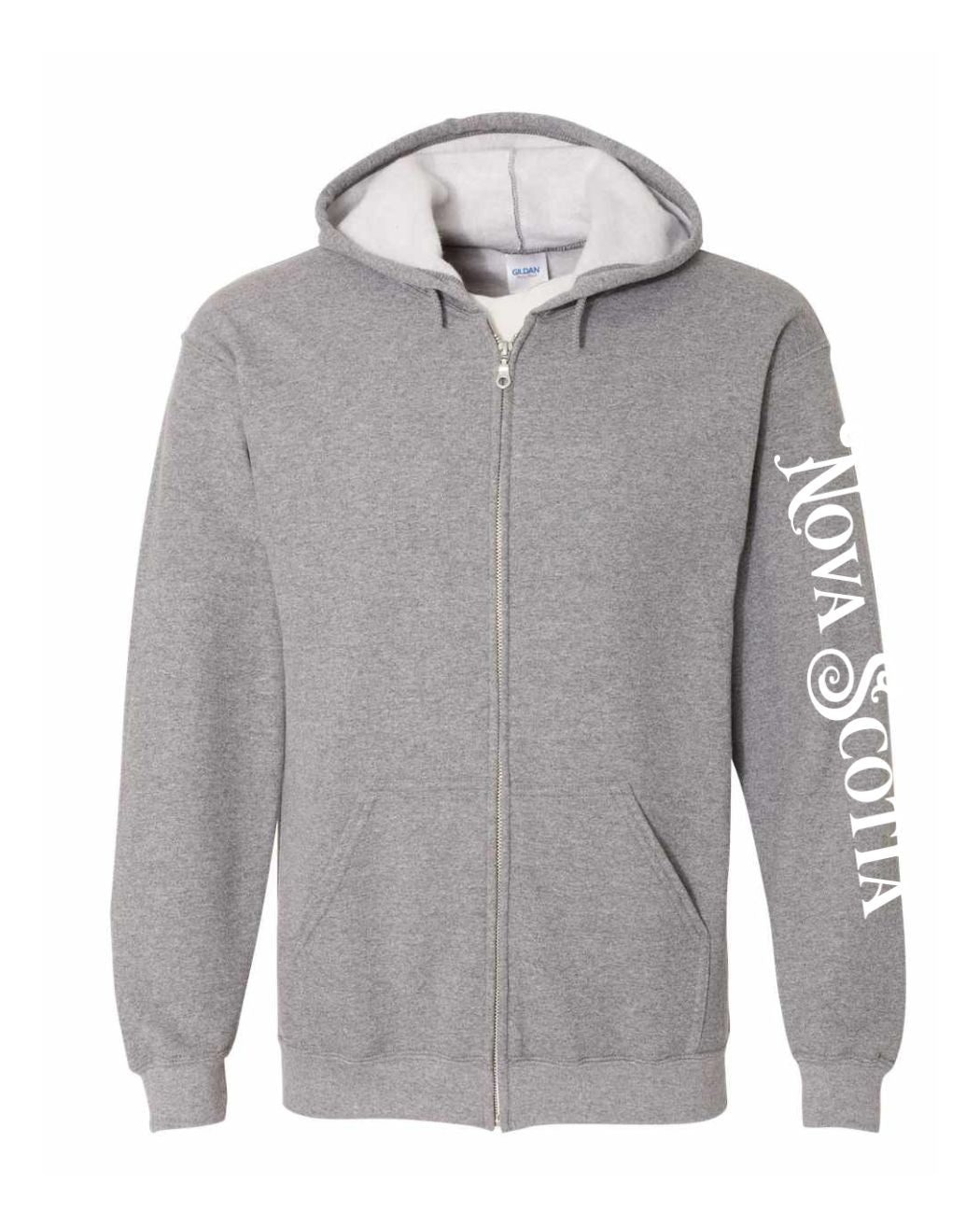 Nova Scotia Sleeve Only Zip Hoodie