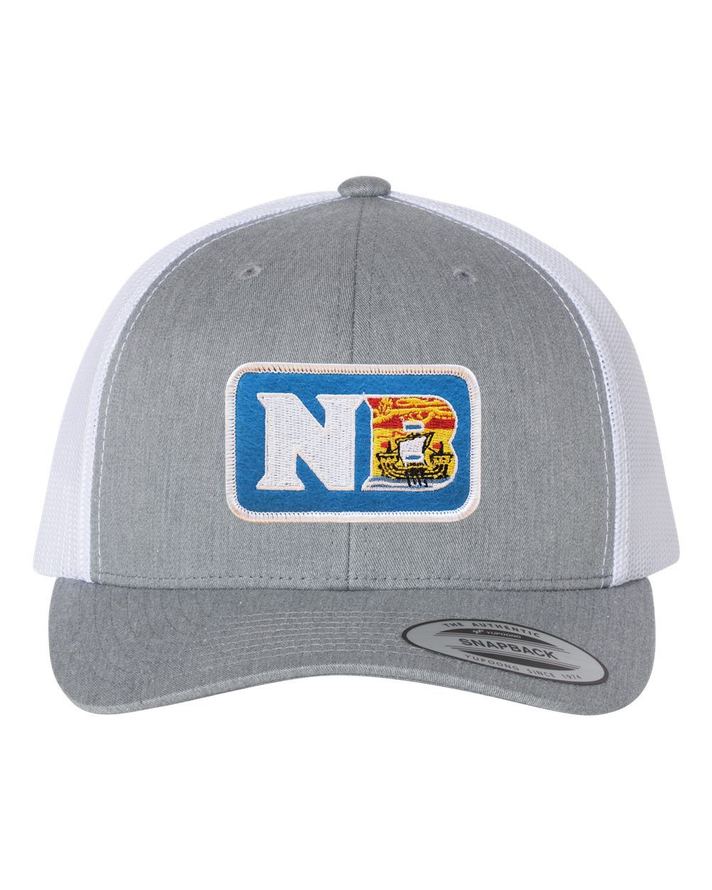 New Brunswick NB Initials Flag Patch Hat