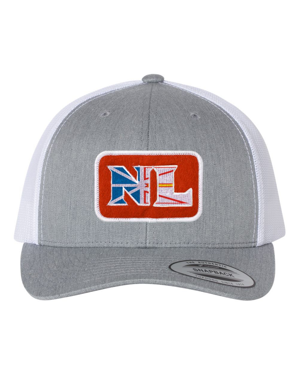 Newfoundland NL Initials Flag Patch Hat