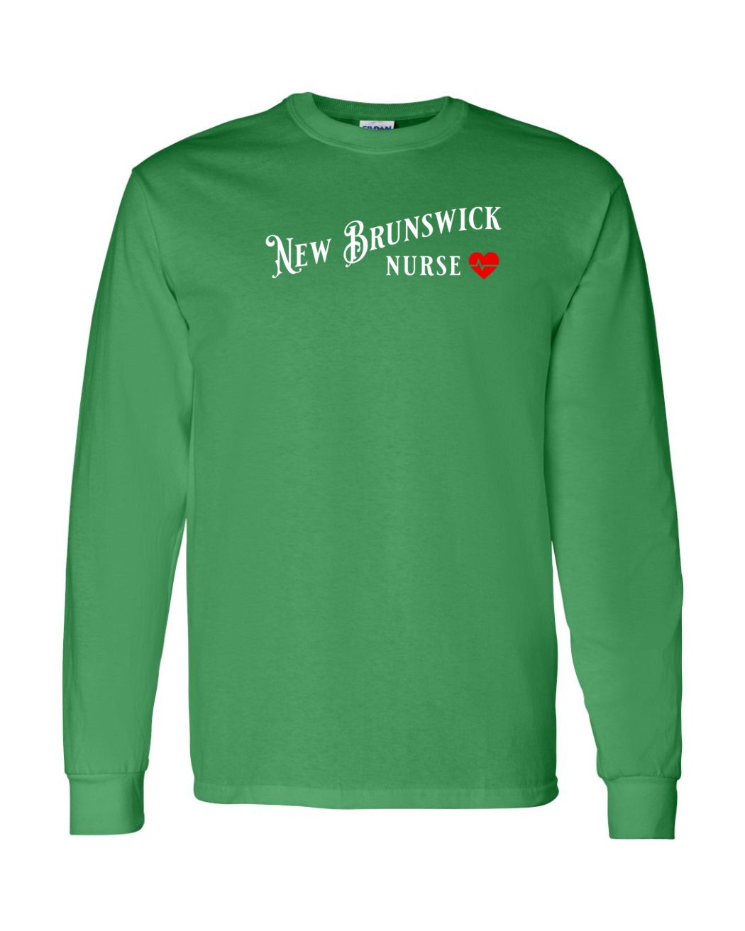 New Brunswick Nurse Left Full Front Long Sleeve