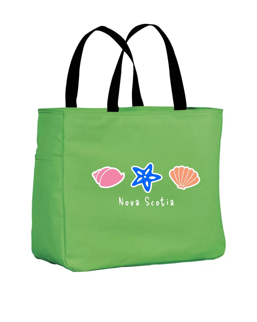 Nova Scotia Shell Icons Tote Bag