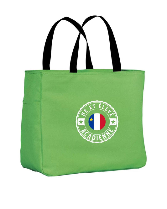 Fier D'etre Acadienne Tote Bag