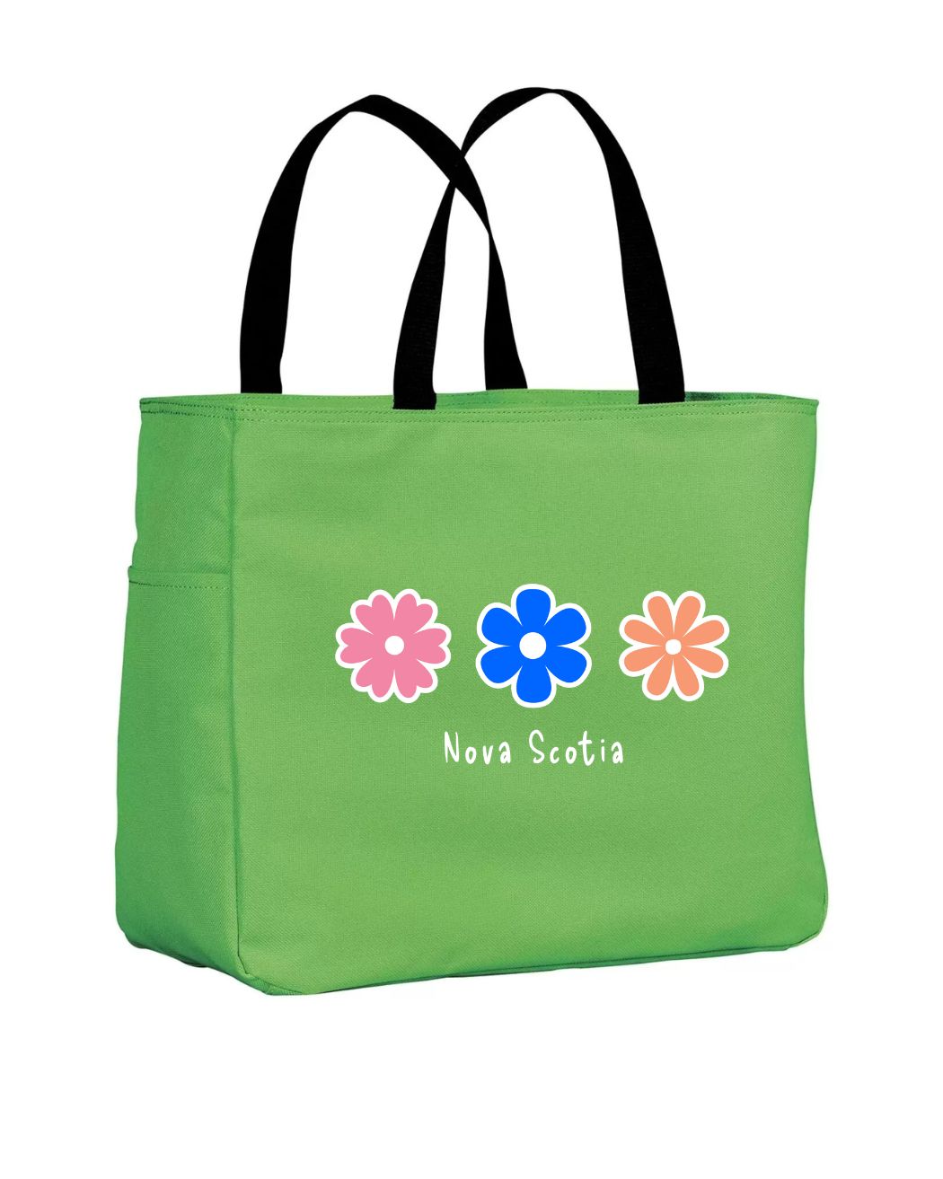 Nova Scotia Flower Icon Tote Bag