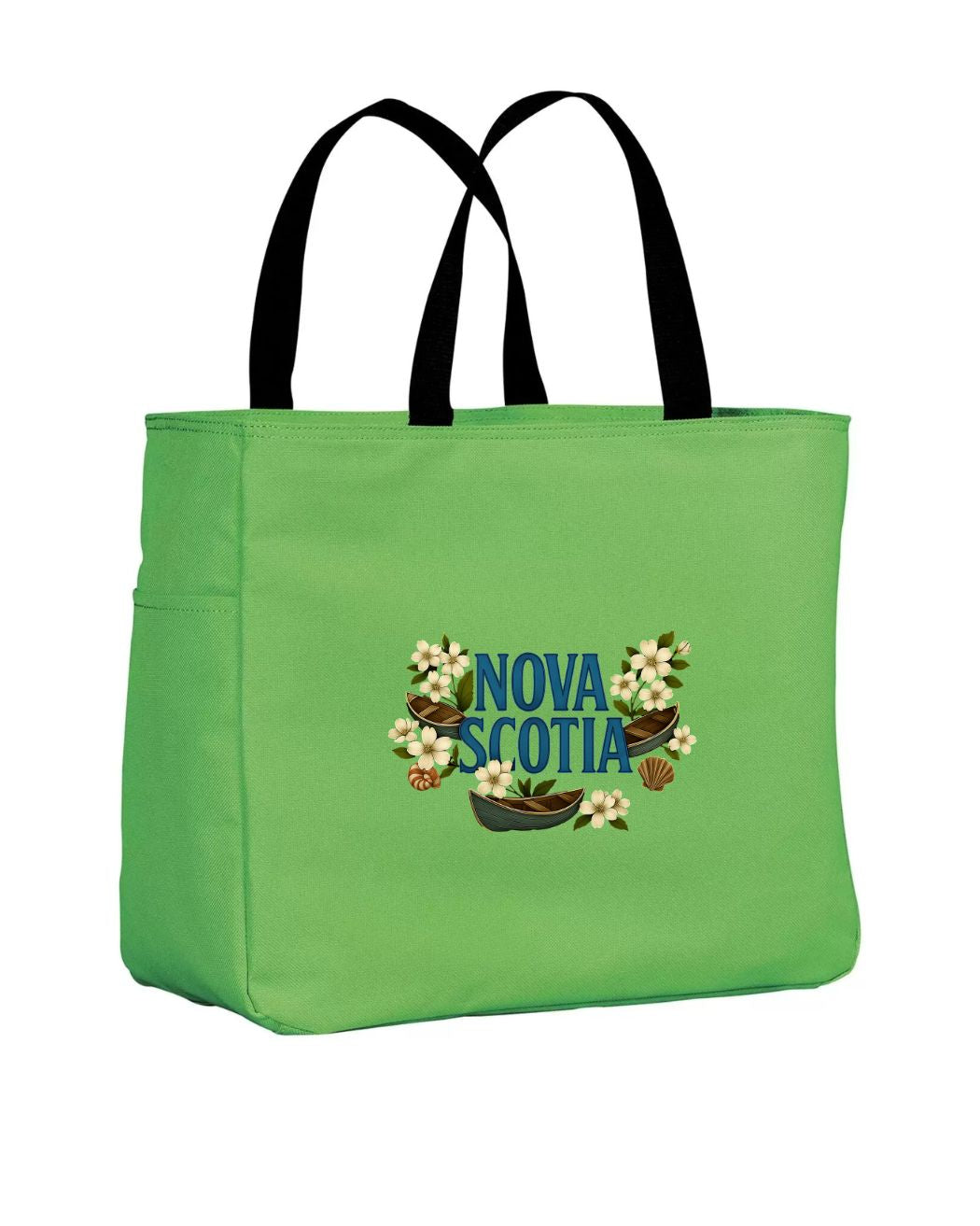 Nova Scotia Flower Tote Bag