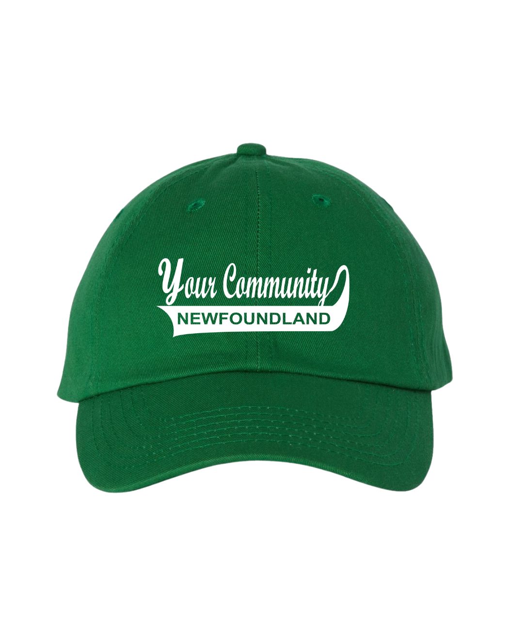Custom Newfoundland Community Name Hats