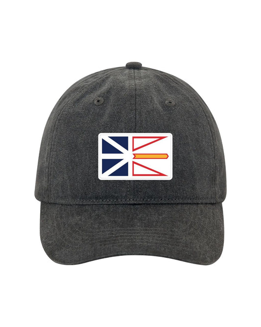 Newfoundland and  Labrador Flag Patch Hat