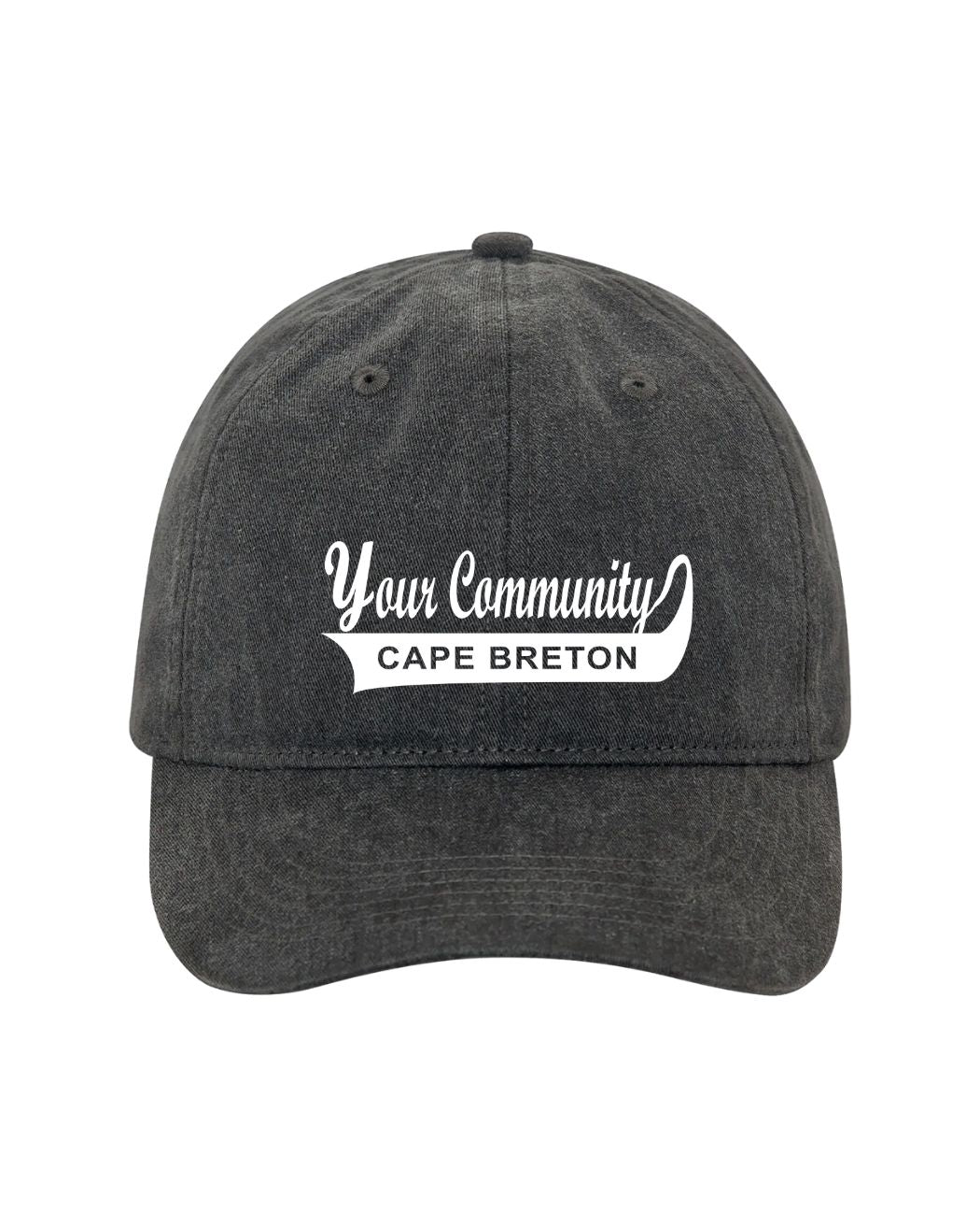 Custom Cape Breton Community Name Stonewash Hats