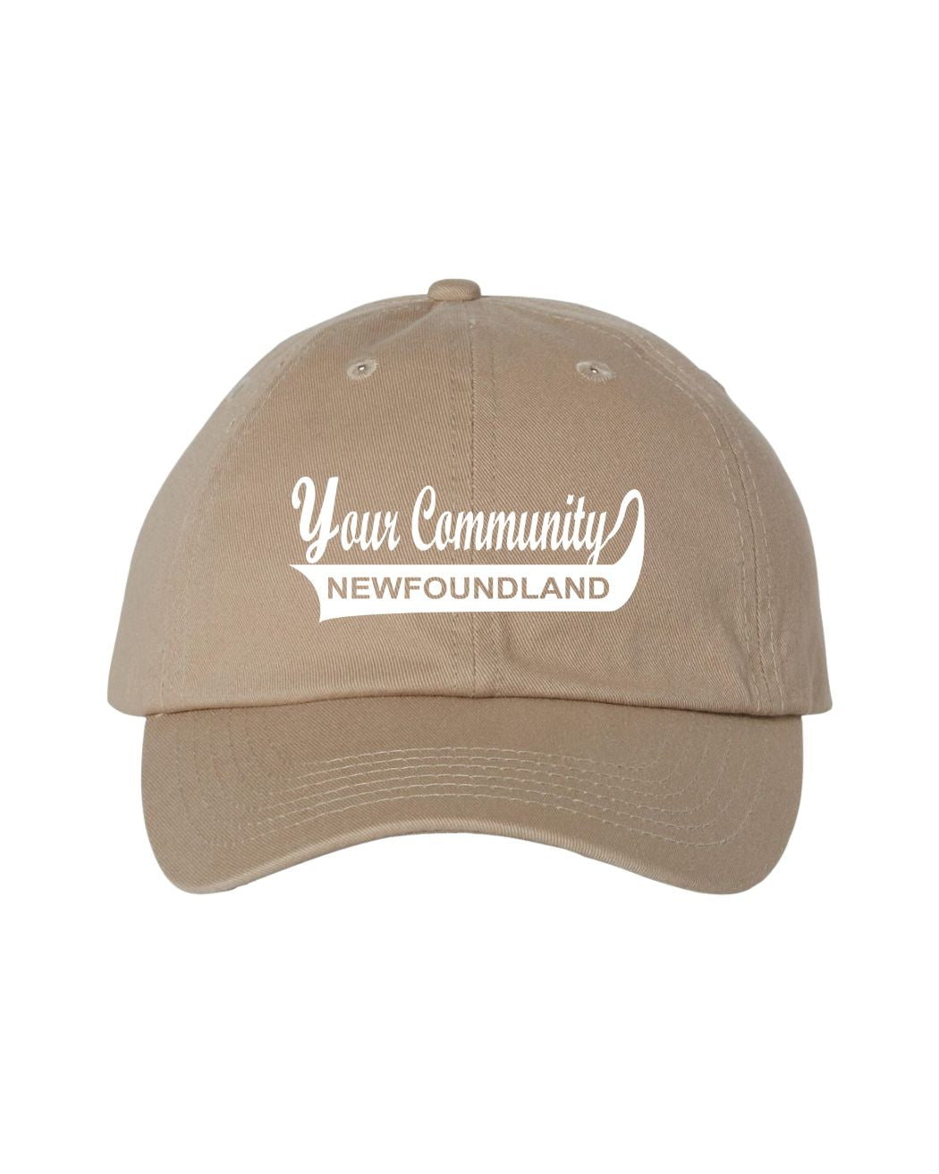 Custom Newfoundland Community Name Hats