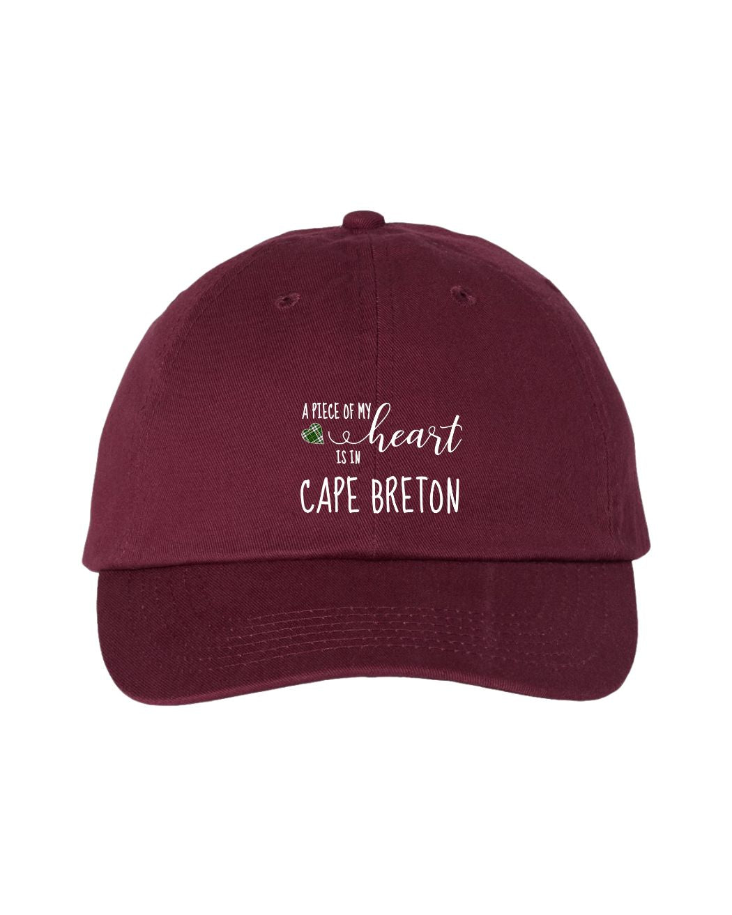 A Piece of My Heart is in Cape Breton – Tartan Heart Hat