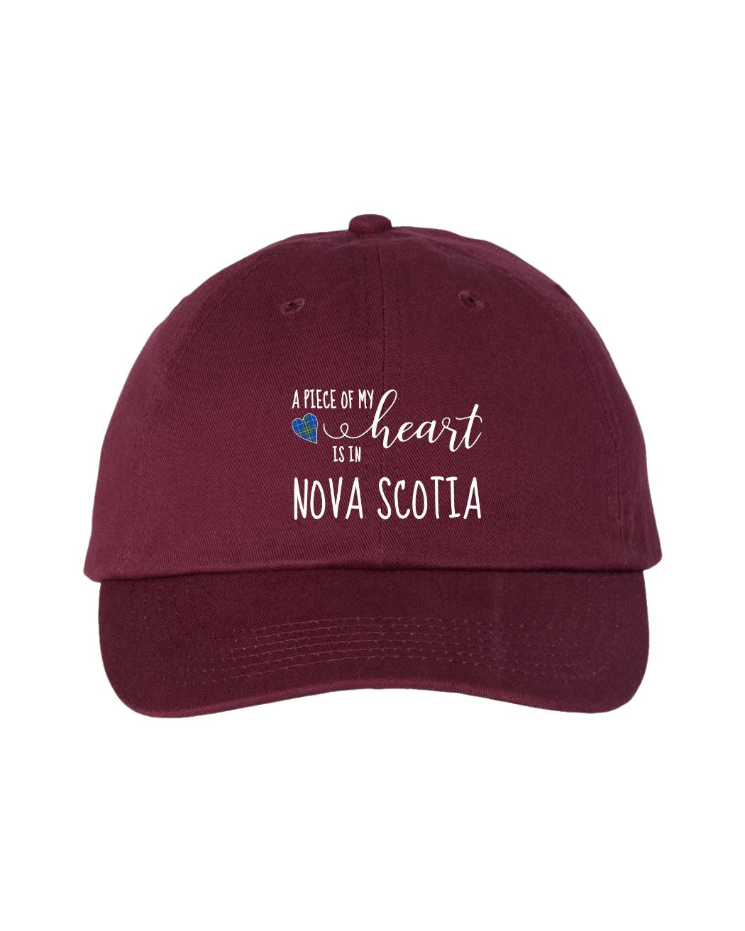 A Piece of My Heart is in Nova Scotia – Tartan Heart Hat