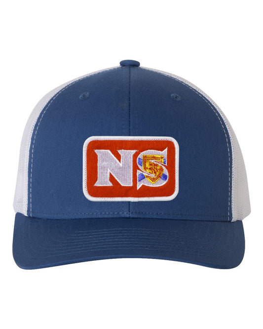 Nova Scotia NS Initials Flag Patch Hat
