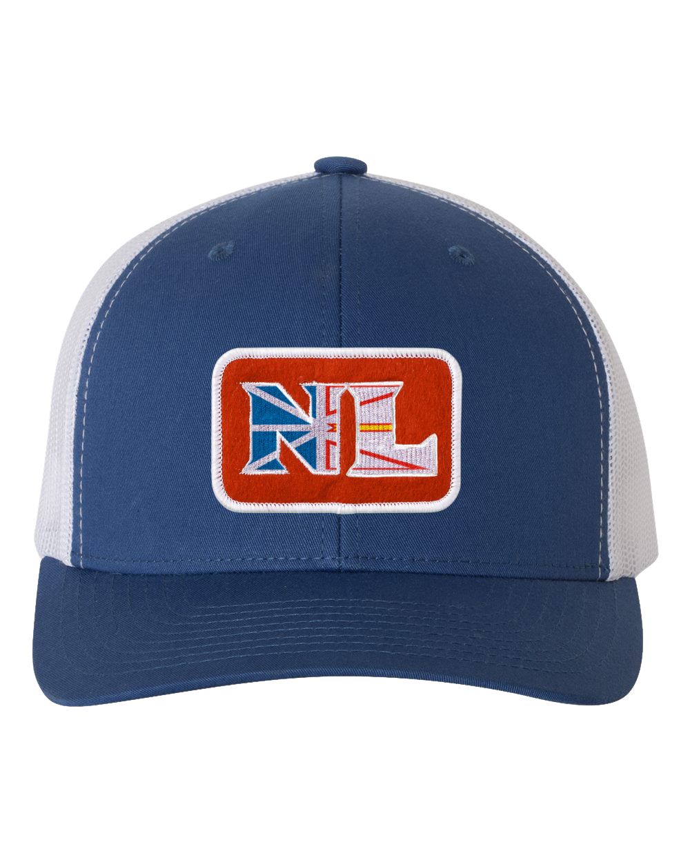 Newfoundland NL Initials Flag Patch Hat