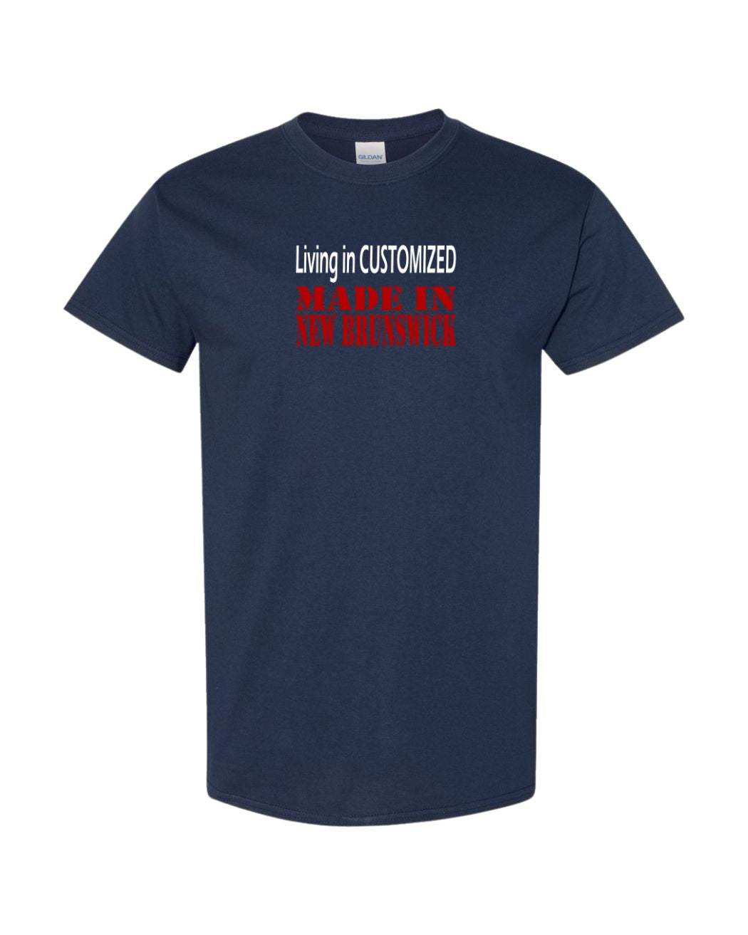 Living Custom Made In NB - Mens Tee