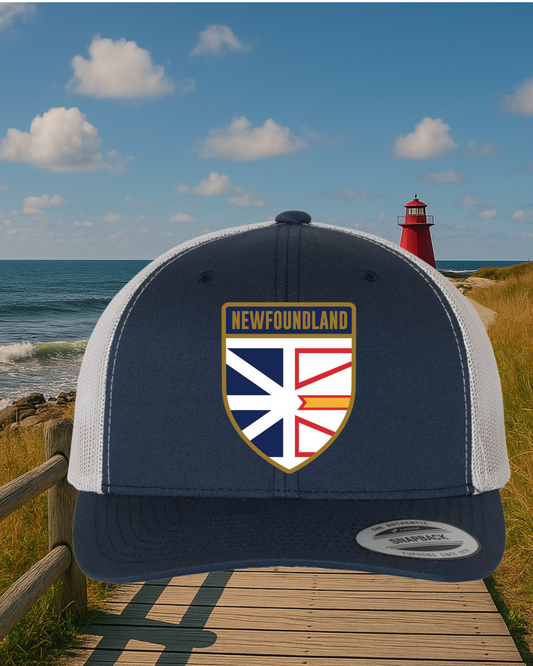 Newfoundland Shield Retro Trucker Hat