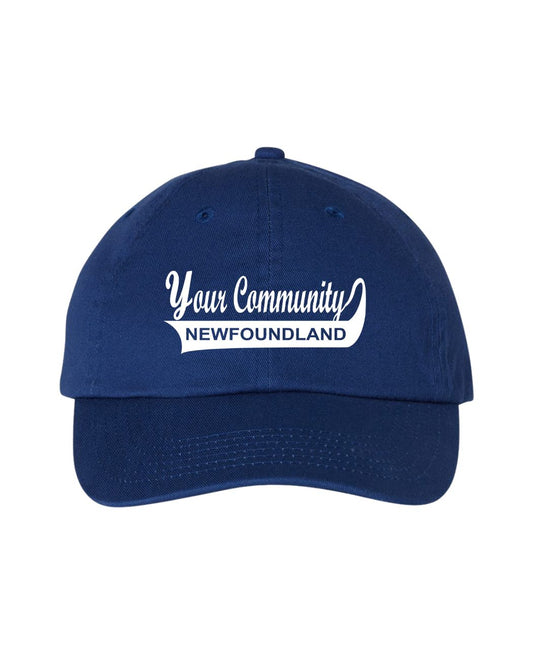 Custom Newfoundland Community Name Hats