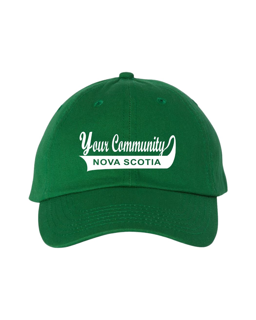 Custom Nova Scotia Community Name Stonewash Hats