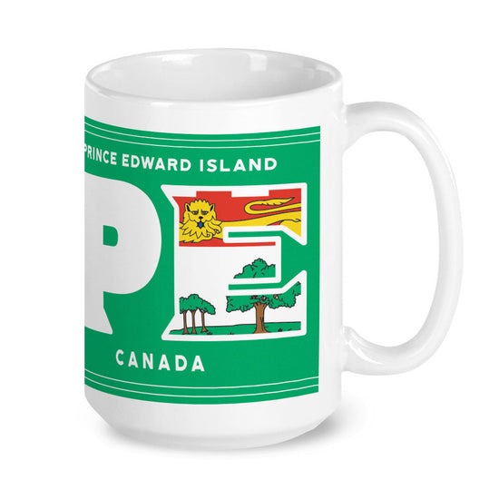 Prince Edward Island PE Flag Mug