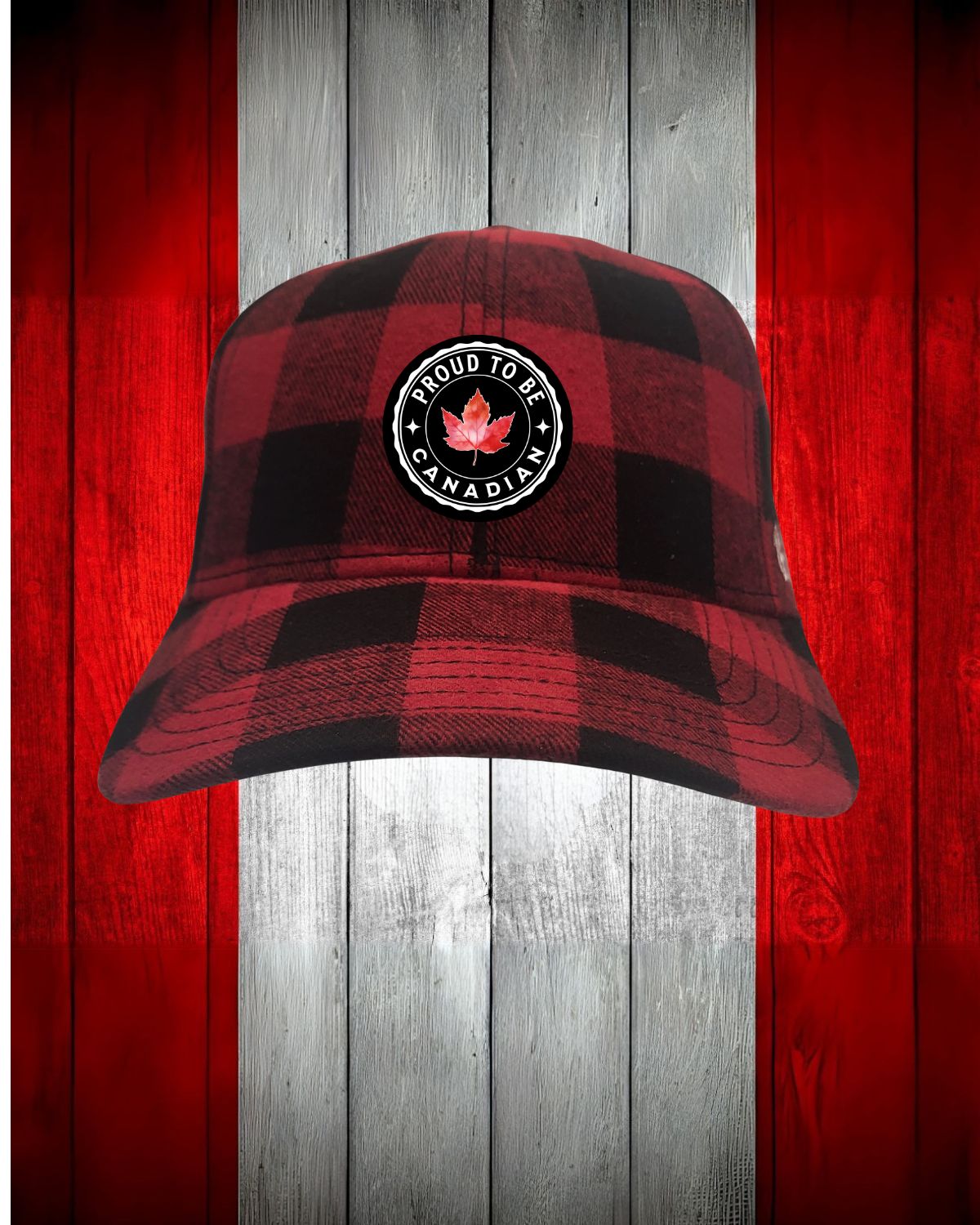 Proud to be Canadian Leaf design Hat