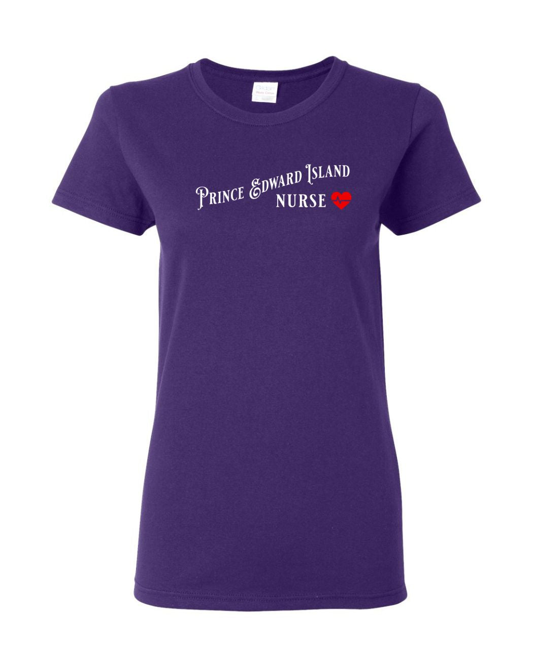 Prince Edward Island Nurse Full Front Women's Tee
