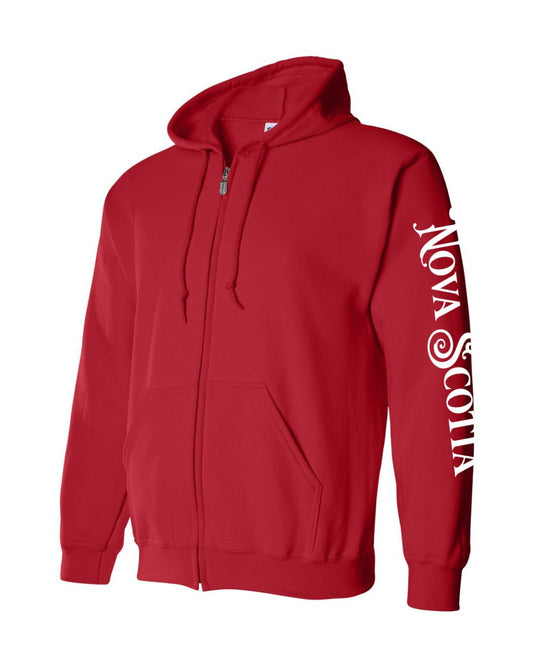 Nova Scotia Sleeve Only Zip Hoodie