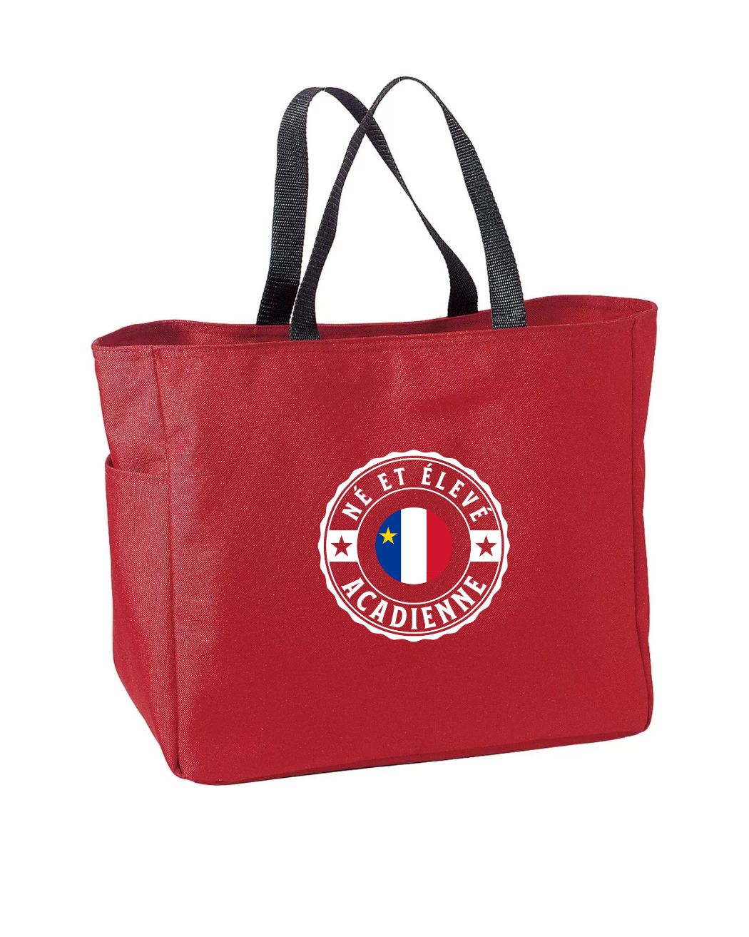 Fier D'etre Acadienne Tote Bag