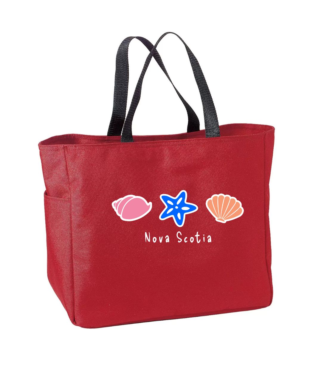 Nova Scotia Shell Icons Tote Bag