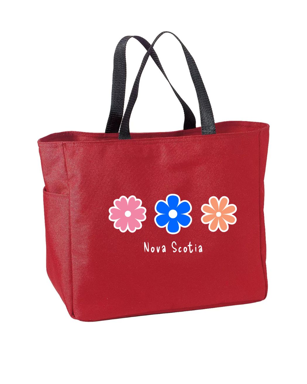 Nova Scotia Flower Icon Tote Bag