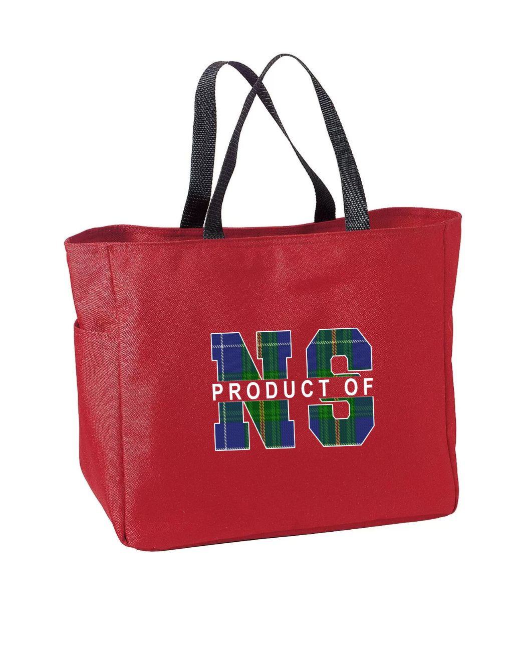 Tartan Product Of Nova Scotia Tote Bag