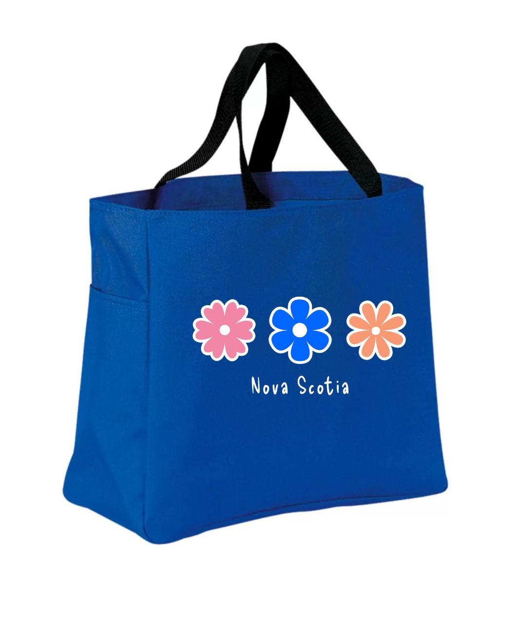 Nova Scotia Flower Icon Tote Bag