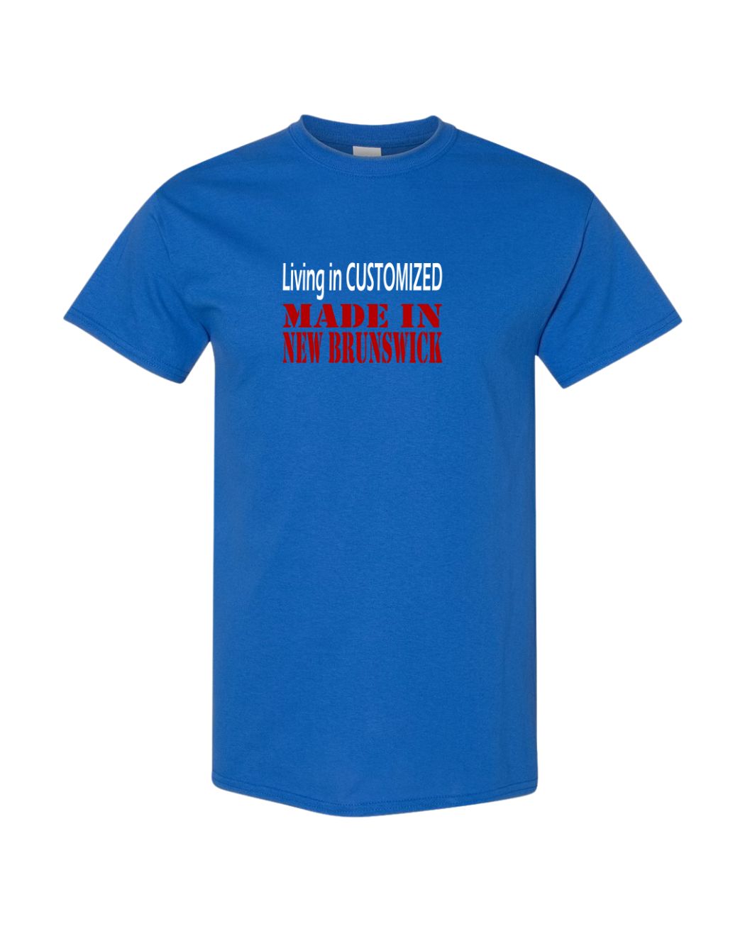 Living Custom Made In NB - Mens Tee