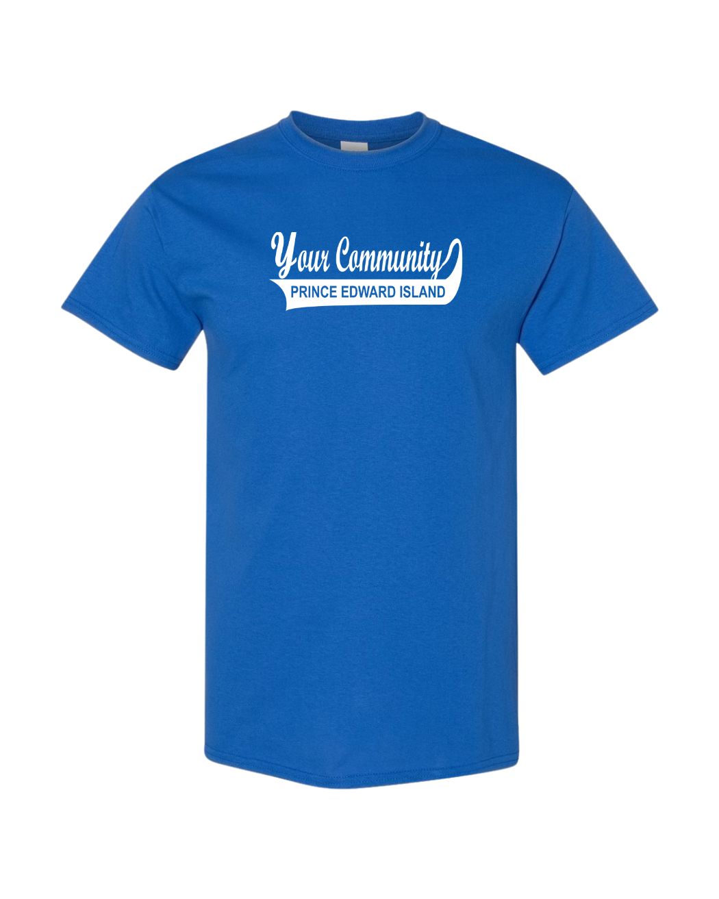 Custom Prince Edward Island Community Name Mens Tee