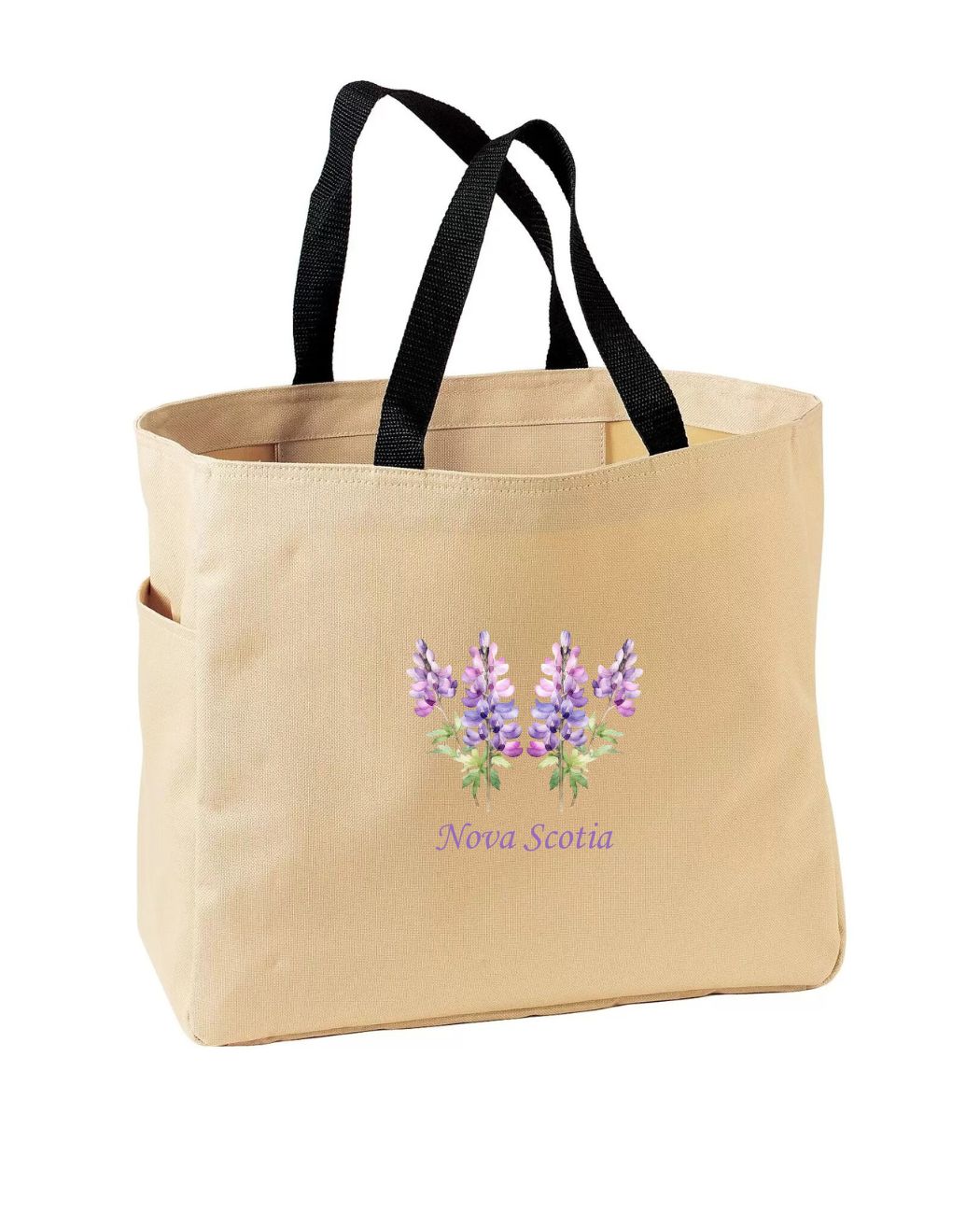 Lupins Nova Scotia Tote Bag