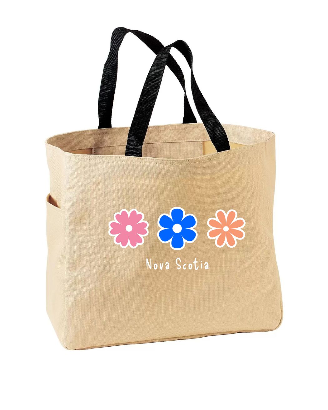 Nova Scotia Flower Icon Tote Bag