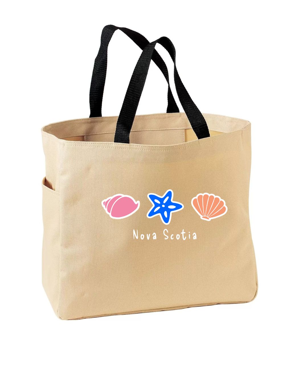 Nova Scotia Shell Icons Tote Bag