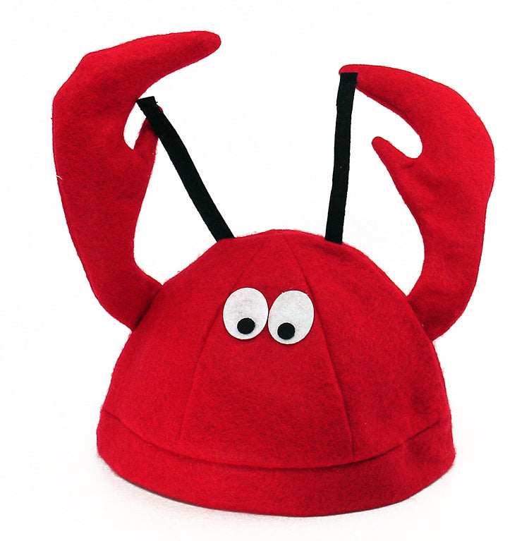 Lobster Felt Hat – Red