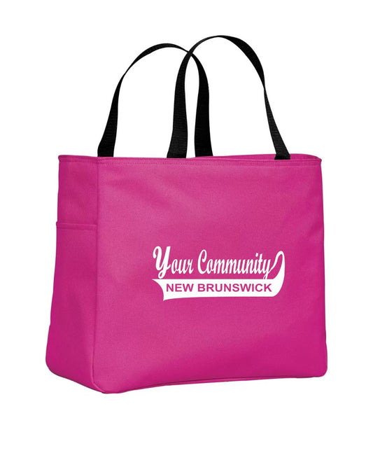 Your Community Name Swoop (NB) Tote Bag