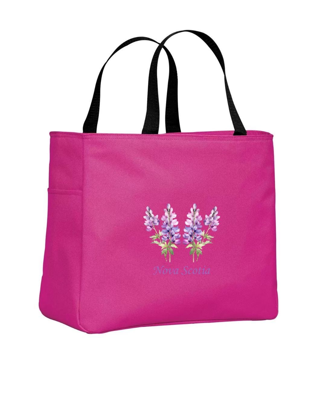 Lupins Nova Scotia Tote Bag