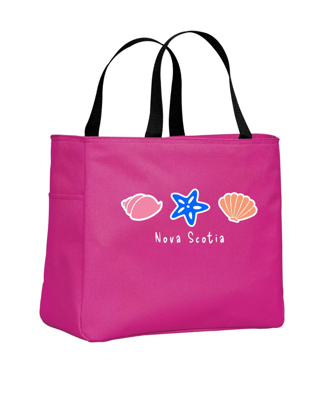Nova Scotia Shell Icons Tote Bag