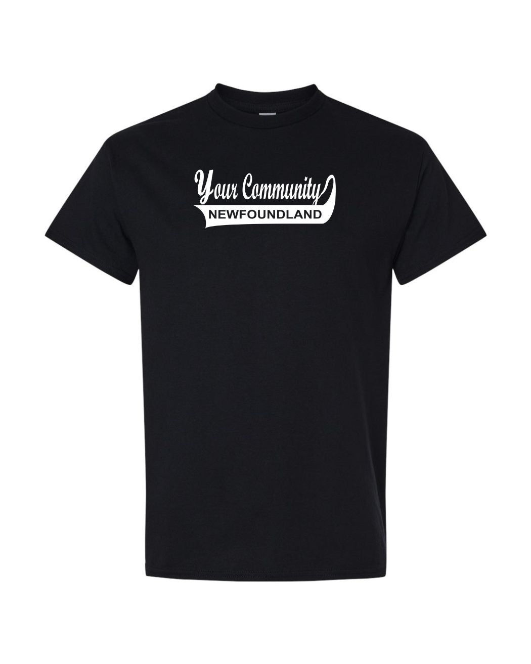 Custom Newfoundland Community Name Womens Tee