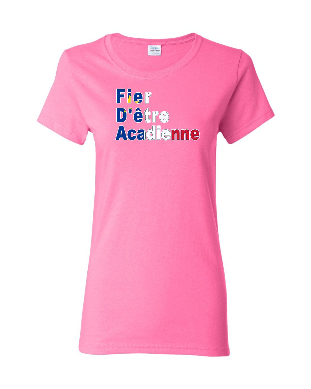 Fier D'etre Acadienne Women's Tee
